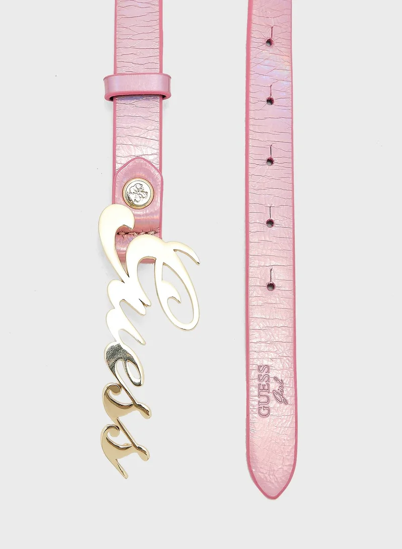 GUESS Kids Jana Logo Belt