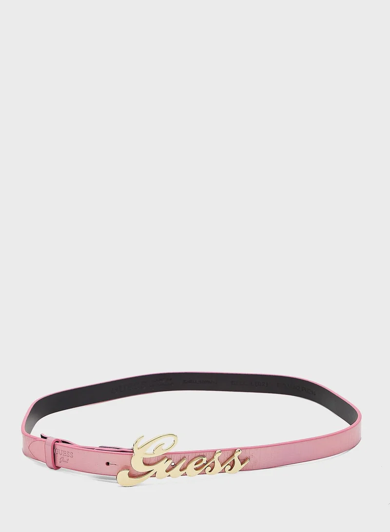 GUESS Kids Jana Logo Belt