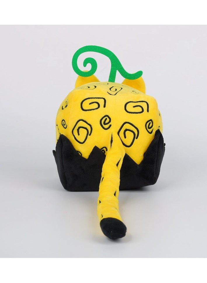 Y&D 2 Pcs Roblox Blox Fruit Plush Toy Sunglasses And Leopard Print Dizziness Box 15 Cm Gift For Fans Girls And Boys  - Image 3
