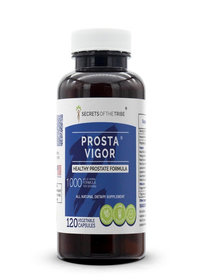 Secrets of the Tribe - Prosta Vigor, Healthy Prostate Formula, Herbal Supplement Blend (120 Capsules) - Image 1