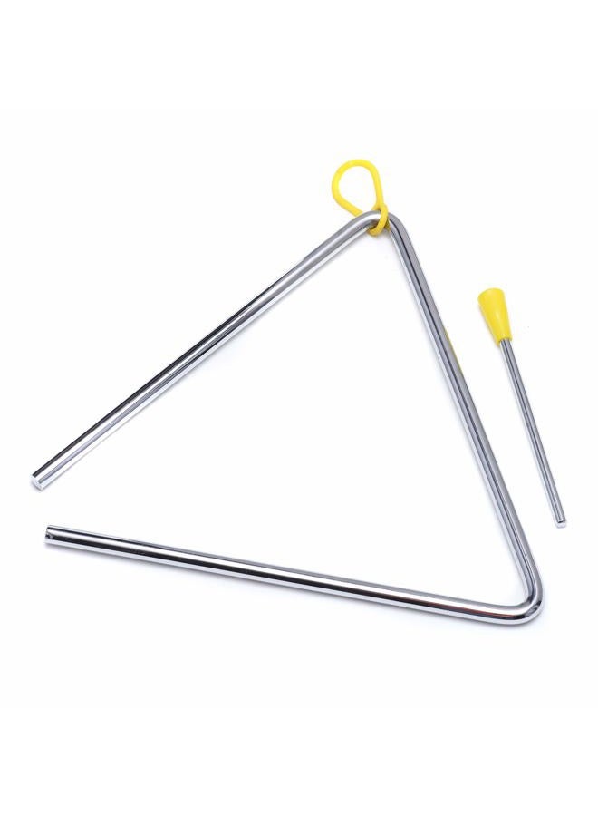 TDOCK 8 Inch Musical Steel Triangle Percussion Instrument With Striker - Image 3