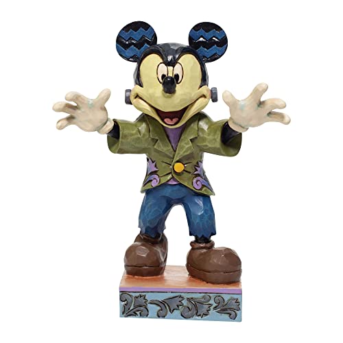 Enesco Enesco Jim Shore Disney Traditions Halloween Frankenstein Mickey Mouse Figurine 531 in Multicolor