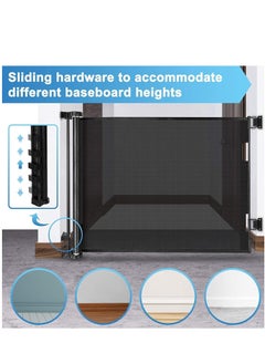 WALALLA Portable Retractable Extra Wide Safety Gate for Baby and Pet for Indoor or Outdoor  - Image 3