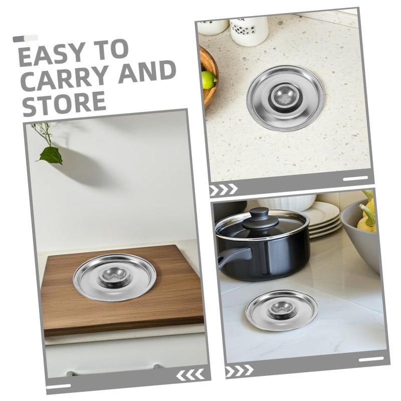 Stainless Steel Leakproof Replacement Lids For Milk Pots And Spice Jars - Image 4