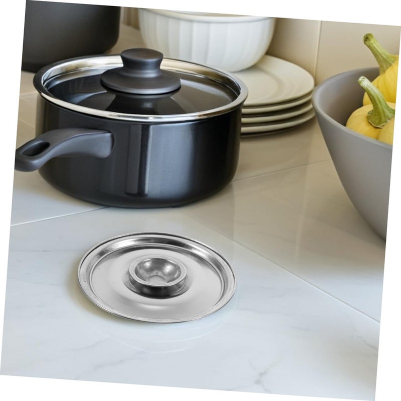 Stainless Steel Leakproof Replacement Lids For Milk Pots And Spice Jars - Image 5