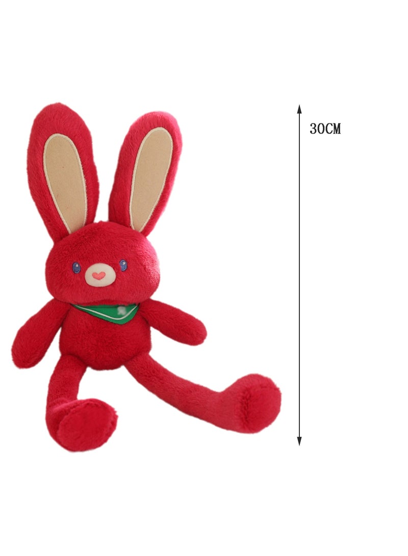 30 CM Cute Cartoon Rabbit Plush Toy Soft Stuffed Animal Doll For Girls And Boys All Ages Gift（Style 6） - Image 2