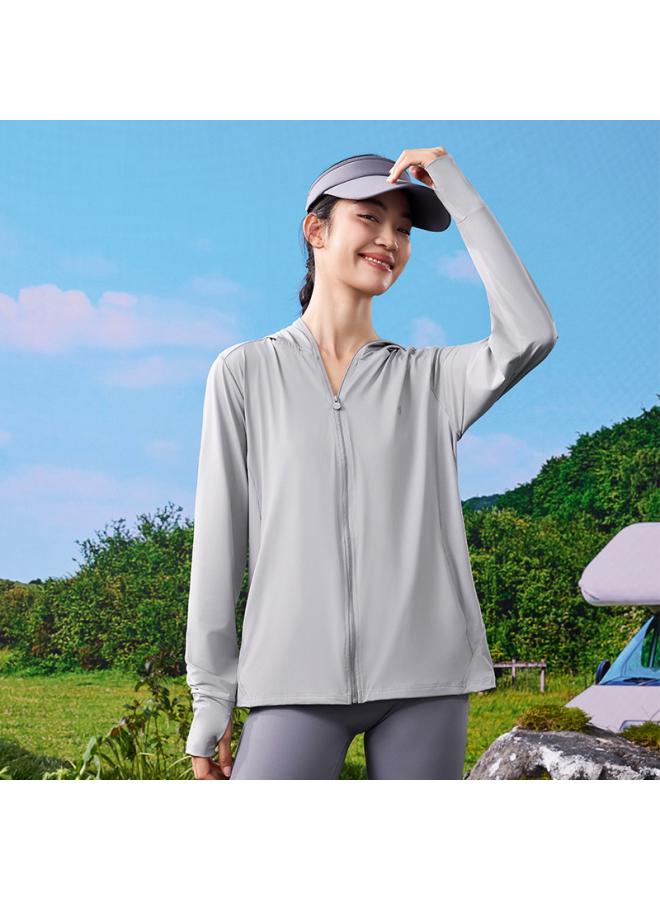 VUELO 2910# Summer New Upf200 Original Yarn Cool Loosening Sun Protection Clothing Touch Skin Cool High Times Sun Protection Clothing Women