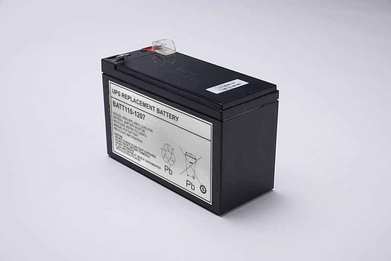 A.P.C. UPS Replacement Battery, BATT110-1207, for UPS BE550G, Generic for APCRBC110 - Image 1