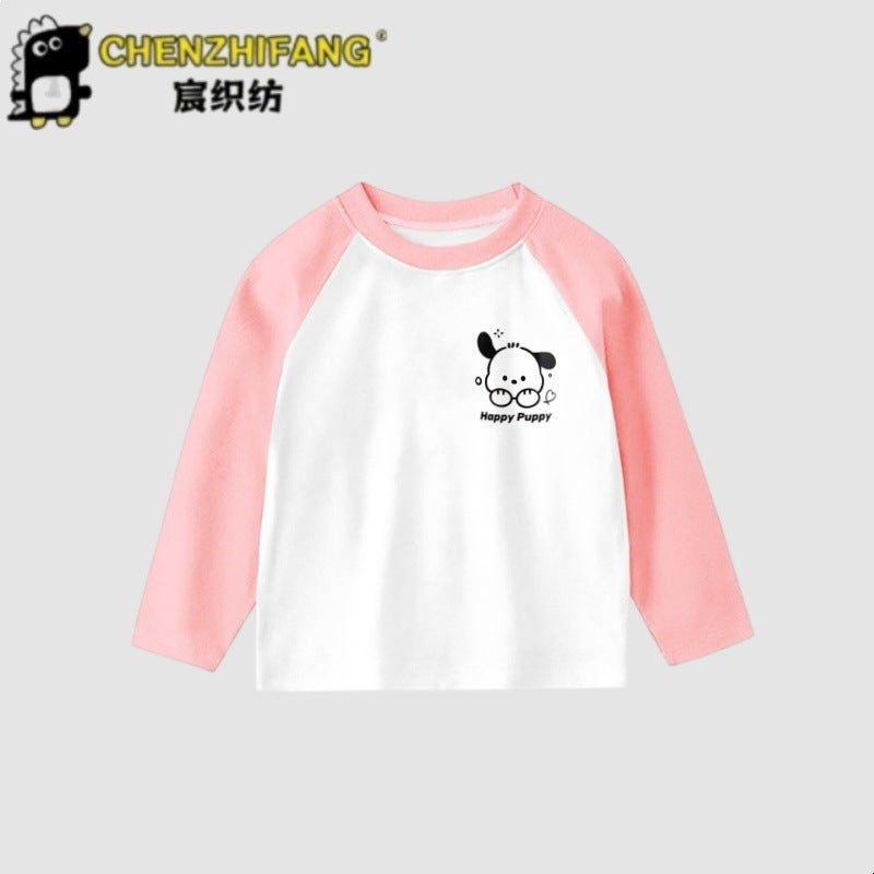 Children'S Thermal Underwear Suit Inner Wear Girls' Autumn Clothes Autumn Trousers Boys' Velvet Base Pajamas Home Clothes - Image 1