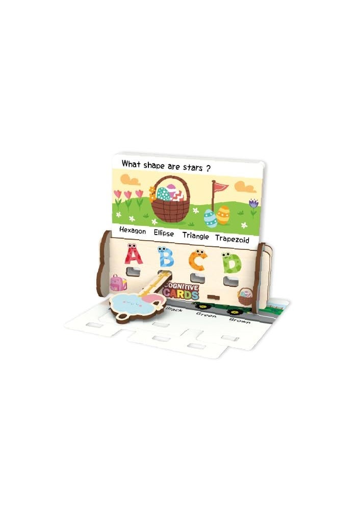 ThinkerPlace 30 Logic Puzzle - Learn About Shapes & Colors Educational Toy for Kids 3+ - Image 2