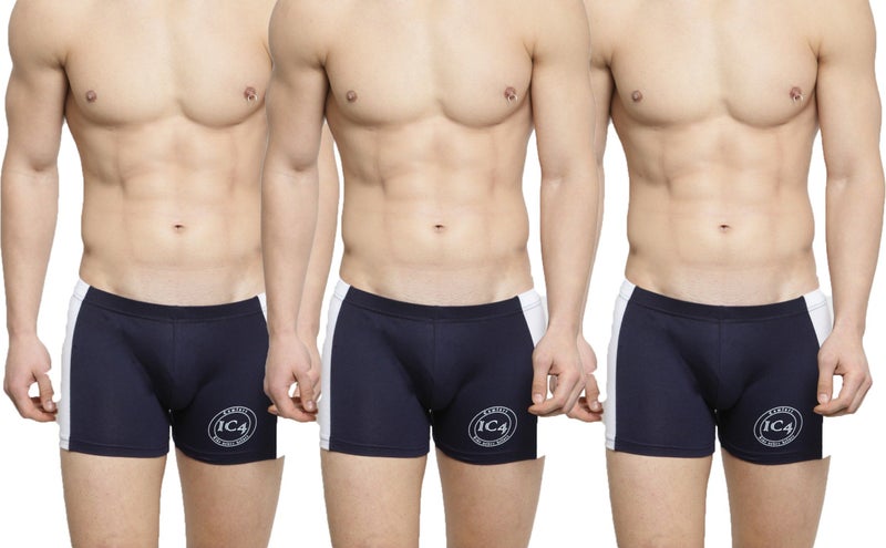 IC4 Store Navy Classic Trunk Pack of 3 for Men - Image 1