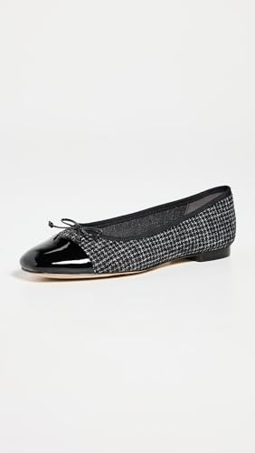 Sam Edelman Womens Marley Ballet Flat Black Boucle Multi 9 Medium - Image 3