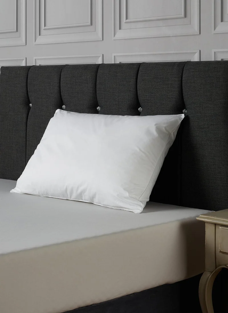 Matalan Downland Feels Like Down Pillow White