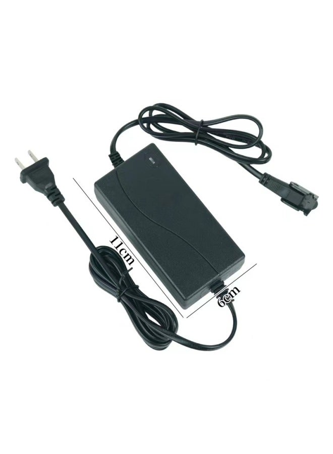 Loquat 29V2A Massage Chair Power Charger Electric Sofa Charger Boss Chair 29V/58W Power Adapter-Color:Black-Specifications:One-piece Double Line