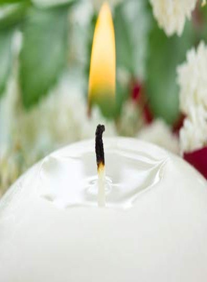 D'light Online Large White Floating Candles 3 Inch Wax Discs for Events, Weddings, Spa, Home Decor, Special Occasions, Cylinder Vases, Centerpieces, Pool and Holidays (Large - 3" (Set of 36), White) - Image 3