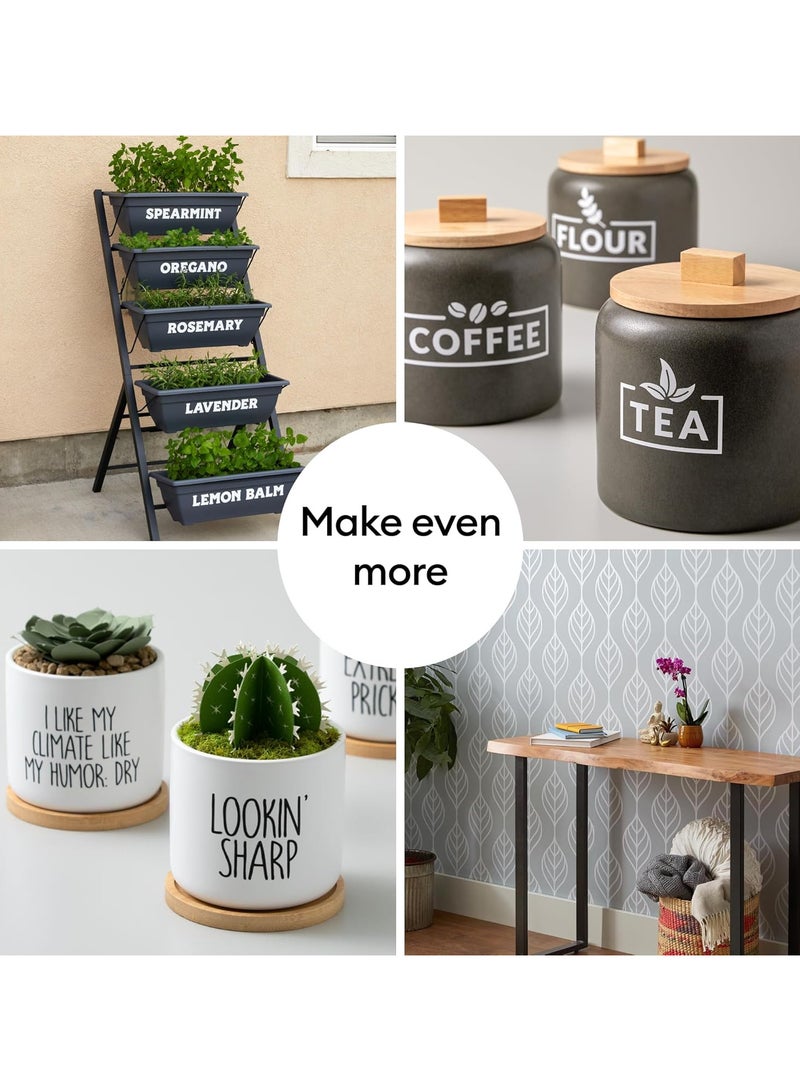 Cricut Value Permanent Vinyl - 50ft Rainbow Sampler, 12in x 12in Sheets (50 Count) - Image 5