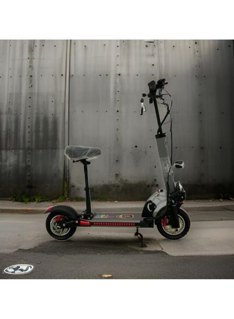 Aster E10 High Powered Electric Bike for Efficient Commuting Grey - Image 5