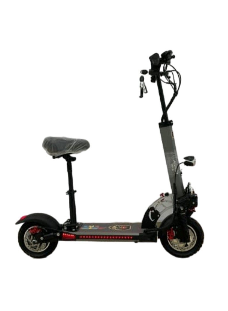 Aster E10 High Powered Electric Bike for Efficient Commuting Grey - Image 3