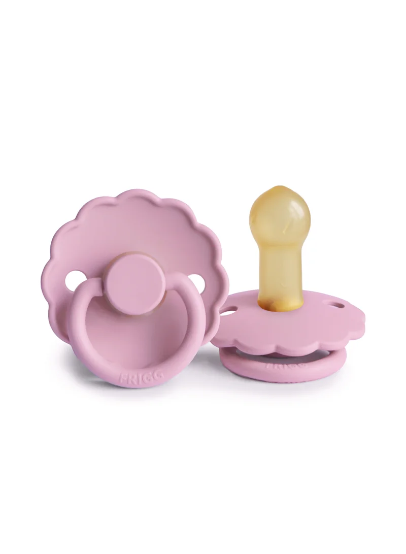 FRIGG Daisy - Round Latex Pacifier 6-18 Months - Lupine - Size 2