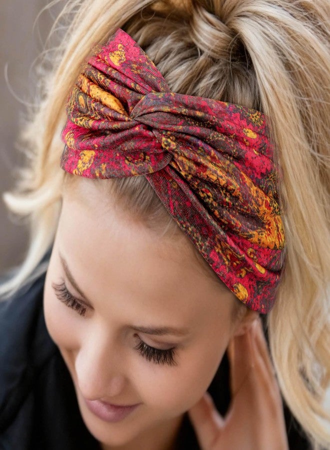 DRESHOW 6 Pack Extra Wide Headbands for Women Large Turban Headband Boho Head Wrap Elastic Hairbands Hair Twisted Knot Hair Accessories - Image 4