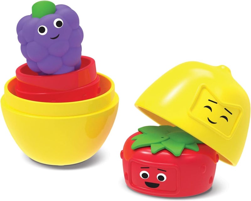 Learning Resources Big Feelings Nesting Fruit Friends - Social Emotional Toys for Toddlers, 9 Pieces, Ages 18+ Months - Image 5