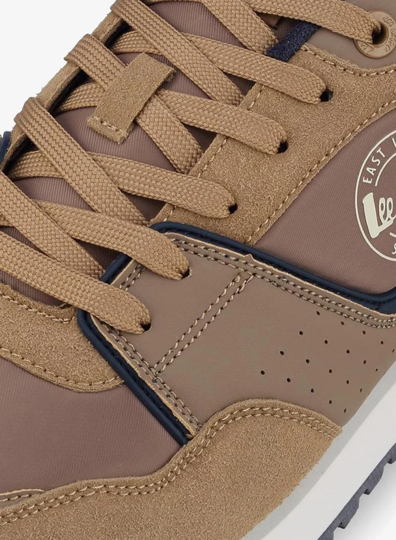 Lee Cooper BROWN Men Colourblock Lace-Up Ankle Sneakers for Men | Best Price UAE