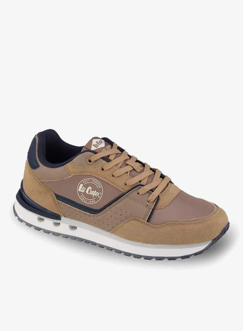 Lee Cooper Men Colourblock Lace-Up Ankle Sneakers