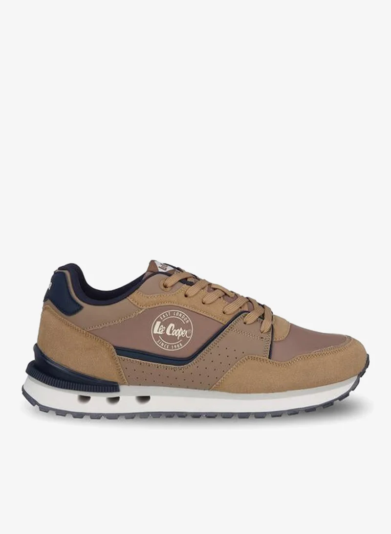 Lee Cooper BROWN Men Colourblock Lace-Up Ankle Sneakers for Men | Best Price UAE