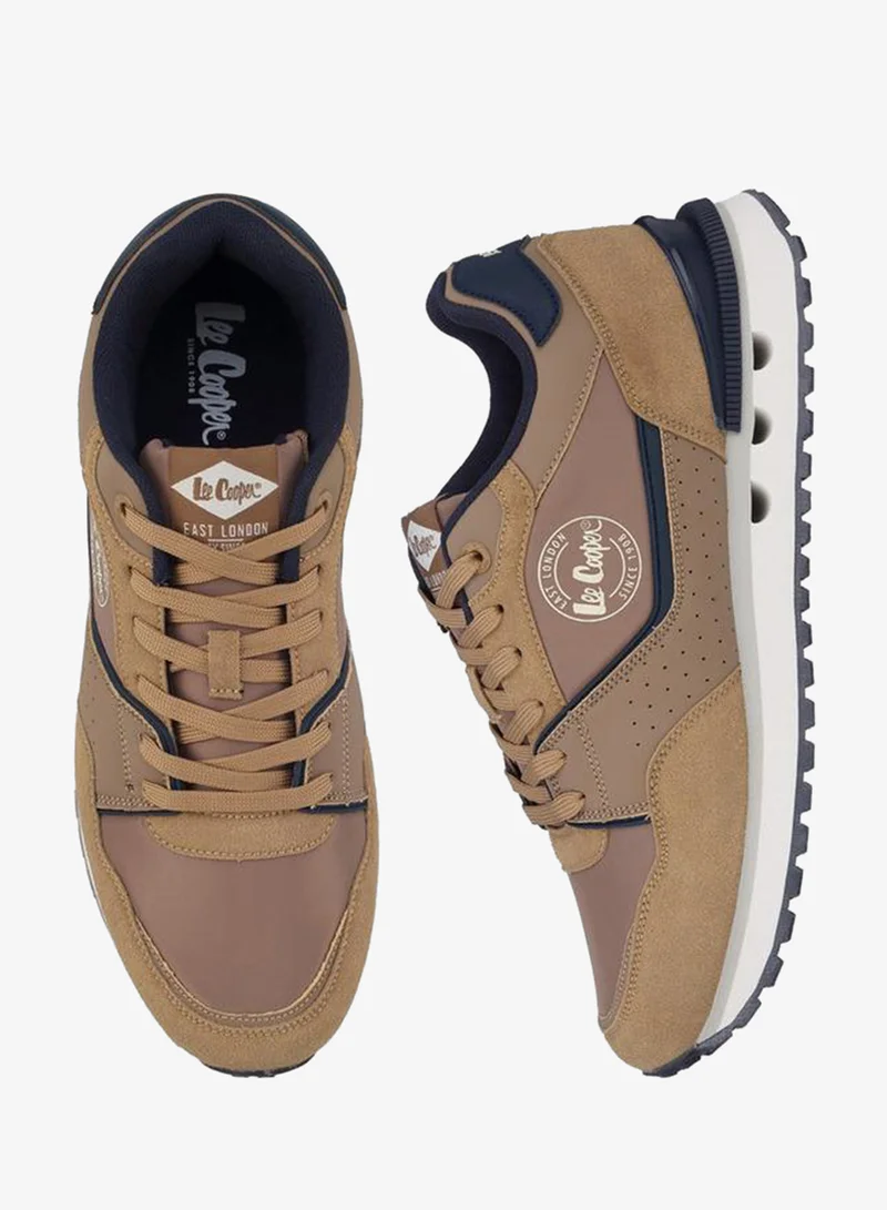 Lee Cooper Men Colourblock Lace-Up Ankle Sneakers