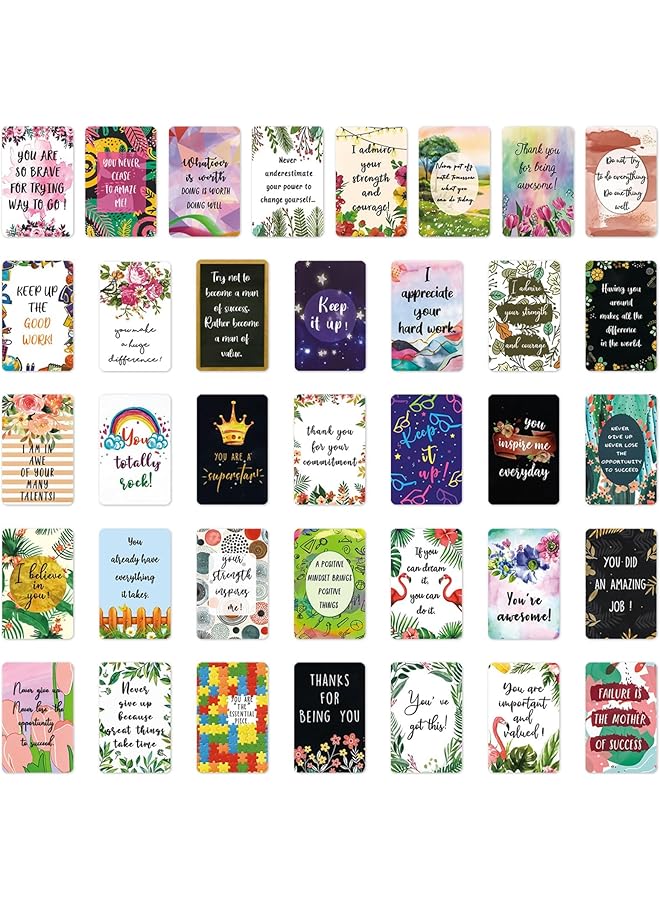 إيروريكس 72 بطاقة تأكيد إيجابية للاستخدام اليومي، بطاقات تجليات مع اقتباسات ملهمة، بطاقات تشجيعية، بطاقات ملاحظات ملهمة صغيرة للأطفال، بطاقات بريدية إيجابية، هدايا روحية - Image 2