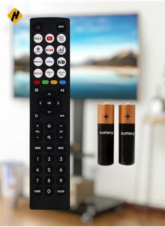 New Universal Replacement Remote Control for Hisense TV – Compatible with Hisense Vida 40A4KV, 32A4KV, 43A4KV, 43A4KV NJAL NKHM – No Setup Required with Battery Included