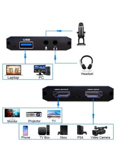 Arabest HDMI Video Capture Card 4K, USB3.0 1080P 60FPS HD Ultra Low Latency, Game Capture Card for Gaming / Live Streaming / Videoconferencing for Nintendo Switch / PS4 / Xbox One / OBS / Camera / PC  - Image 3