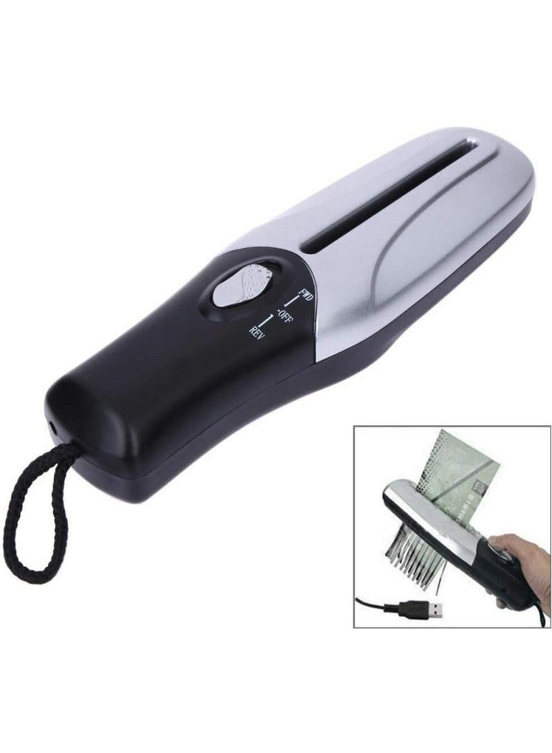 NANAO Portable Shredder, USB/Battery Operated Mini Handheld Paper Shredder, 2L Mini Paper Cutter for Office - Image 5