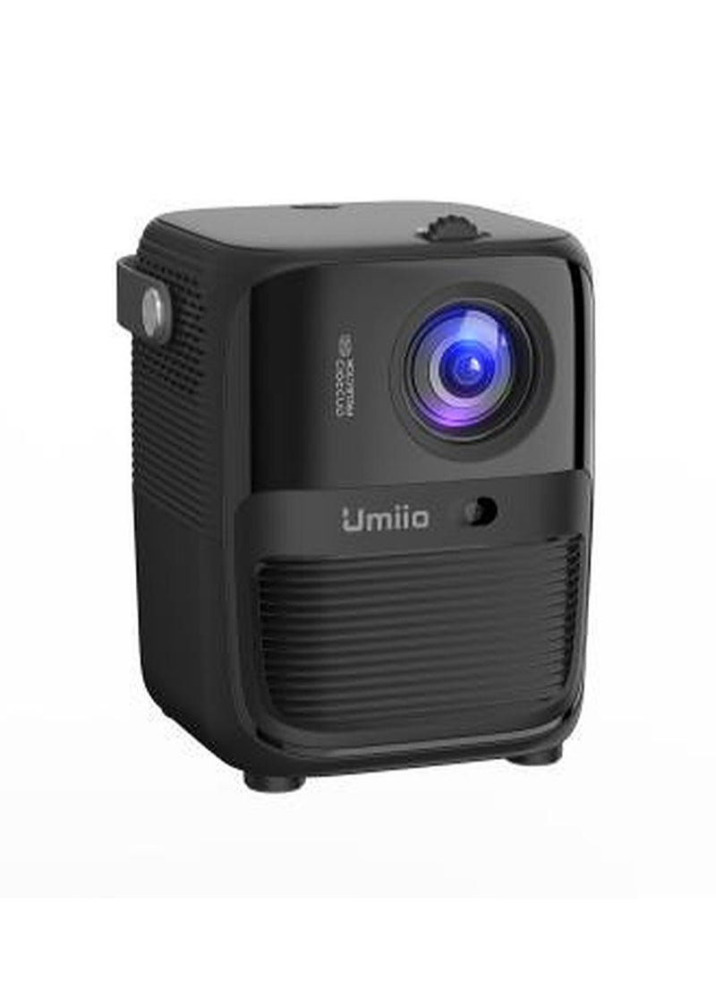 Umiio Umiio Q2 Android HDMI Video Projector 5G WiFi Bluetooth 5M Projection Distance FHD Resolution Portable Outdoor Movie Projector  - Image 1