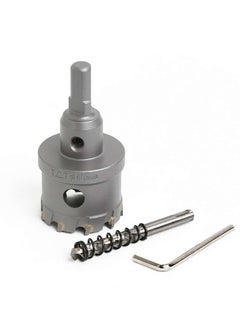 VTOOLS 40mm TCT Hole Saw Cutter with Pilot Drill Bit, Carbide Tipped Hole Cutter for Hard Metal, Stainless Steel, and Wood  - Image 1