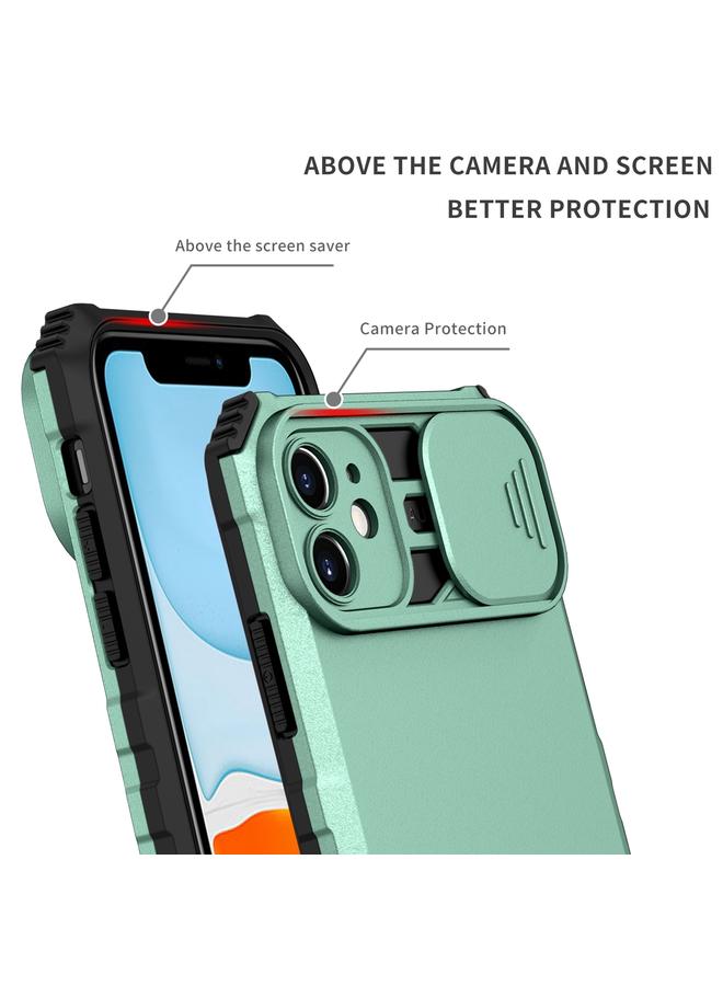 اس-توب جراب لهاتف iPhone 15 مزود بحامل مجسم وغطاء منزلق للكاميرا - Image 5