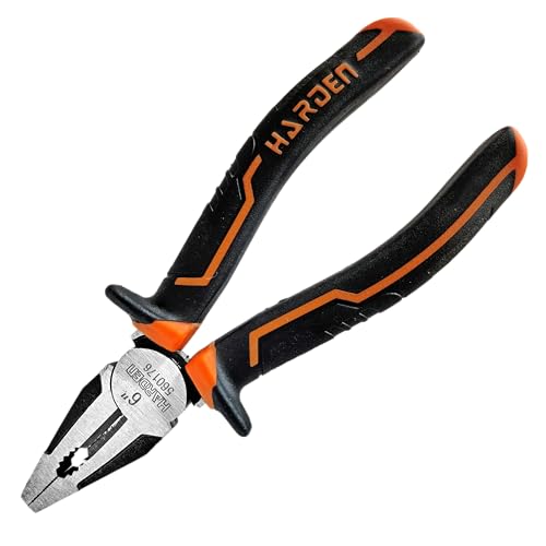 Harden 6" Multi-Functional Professional Combination Plier Carbon Steel with Anti Slip Handle - 560176 - Image 1