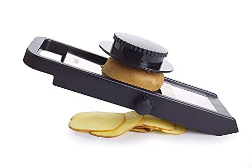 Ganesh Adjustable Plastic Slicer, 1-Piece, Black/Silver - Image 4