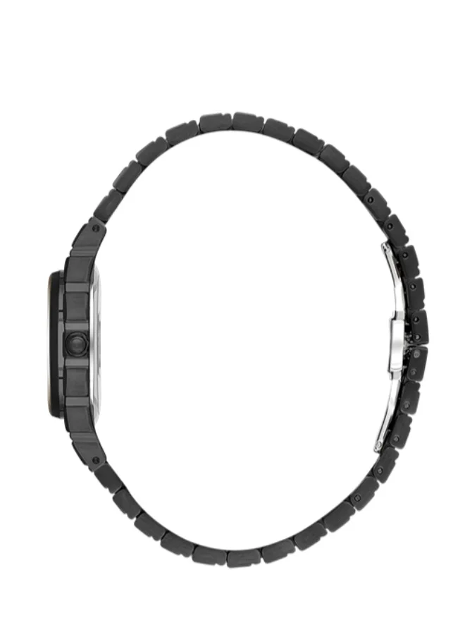 Freelook Paris Freelook - Charmant Women's Watch | Steel Case | Stainless Steel Band | Black & Round Dial | Analog | Japanese Quartz | Mineral Glass | Premium Luxury Watch | Ideal Gift | Water Resistant 50 Meters