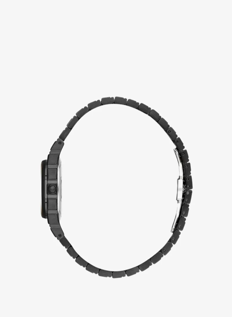Freelook Paris Freelook - Charmant Women's Watch | Steel Case | Stainless Steel Band | Black & Round Dial | Analog | Japanese Quartz | Mineral Glass | Premium Luxury Watch | Ideal Gift | Water Resistant 50 Meters