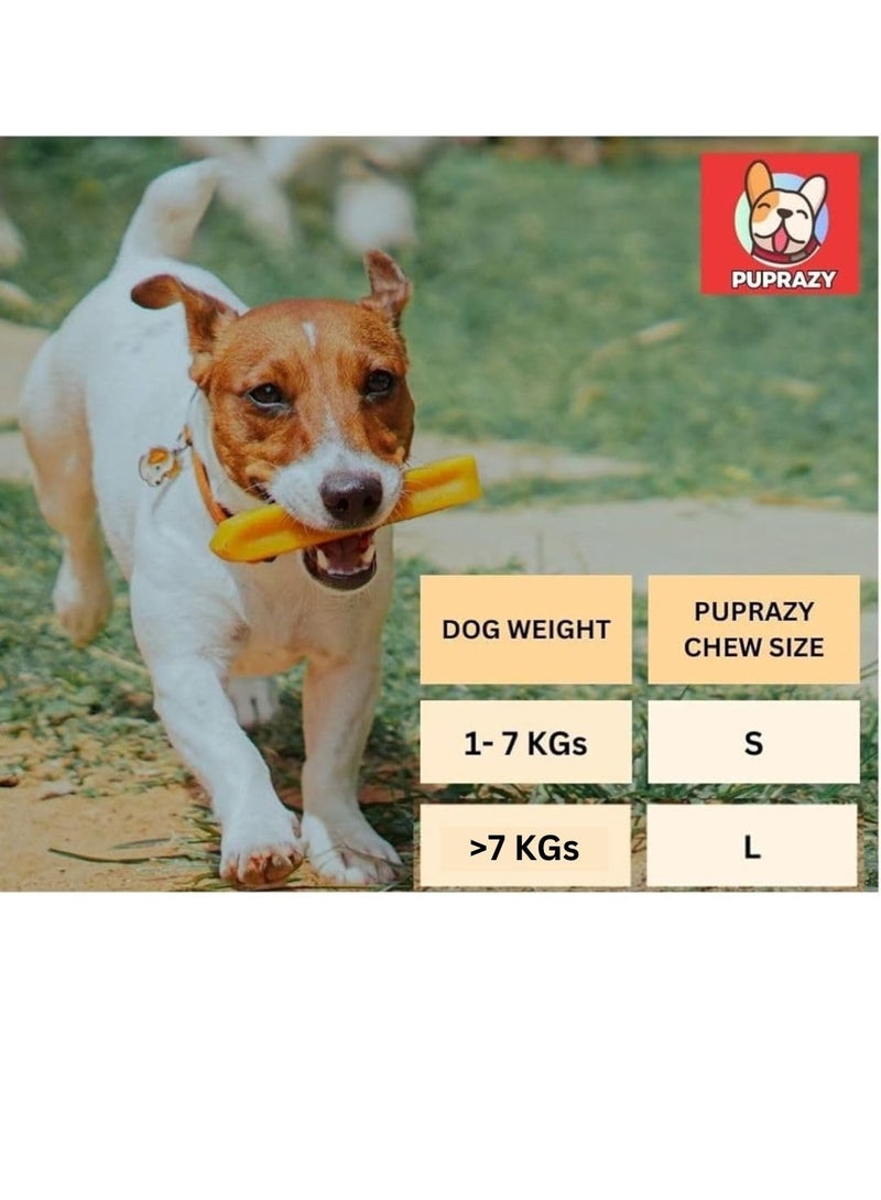 PUPRAZY Assorted Puprazy Himalayan Cheese Dog Chew Bars| 6 flavors - Image 3