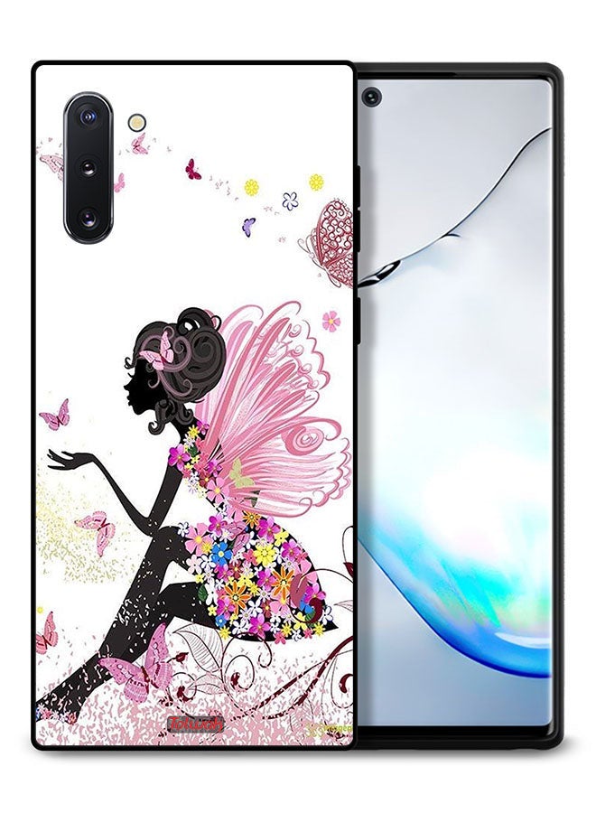 Tolwak Samsung Galaxy Note 10 Protective Case Cover Butterfly Girl Artwork - Image 1