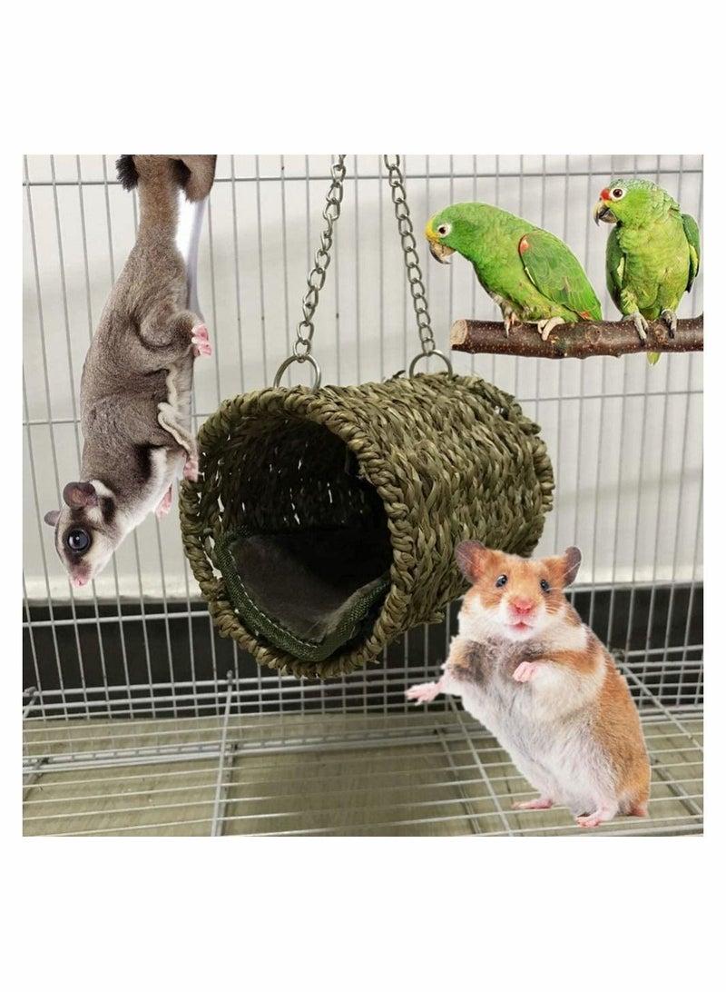 Excefore Pet Hammock Hamster Hanging Toy 3 Piece Set House Hanging Bed Cage Toys for Small Animal  - Image 2