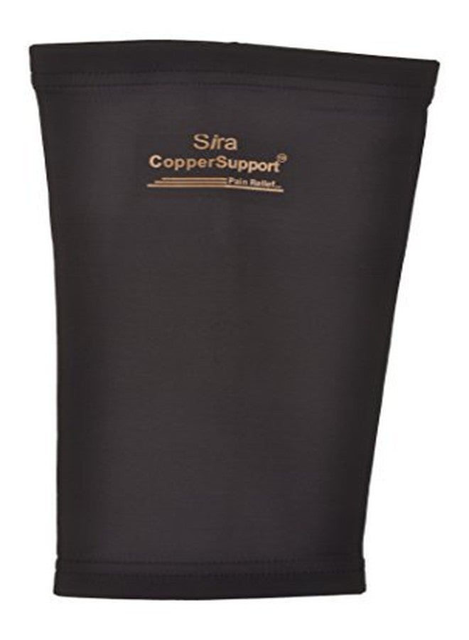 JOINTCOMFO Sira Copper Compression Calf Support Sleeve for Arthritis Swelling Pain Running Marathons Calf Strain Injury Leg Pain Relief for Unisex. Single Sleeve (M) - Image 2