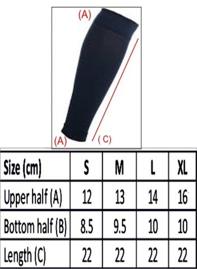 JOINTCOMFO Sira Copper Compression Calf Support Sleeve for Arthritis Swelling Pain Running Marathons Calf Strain Injury Leg Pain Relief for Unisex. Single Sleeve (M) - Image 4