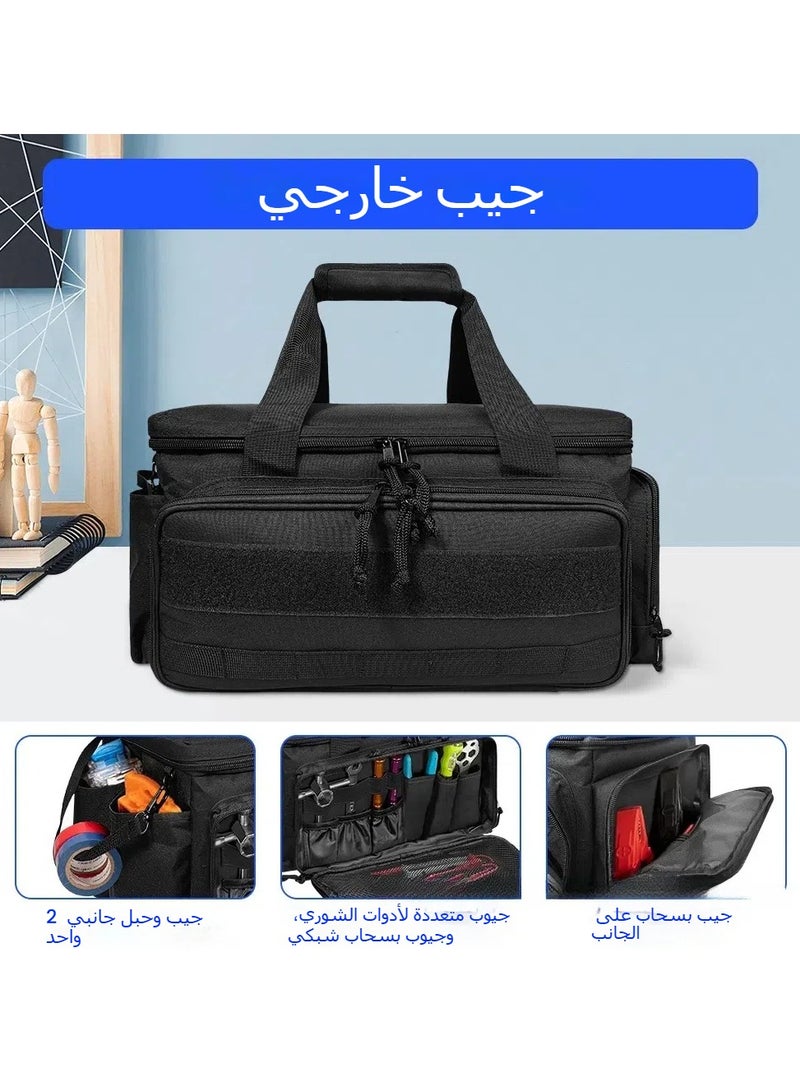 General Tool Storage BagMen's Hand Tools Practical Storage Bag Multi-functional Work Tote Bag Easy to achieve the classification and quick search of tools  - Image 2
