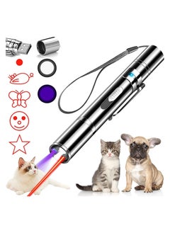 NNEWVANTE Laser Pointer Cat Toy, Dog Laser Pointer for Interactive Toys for Indoor Cats Dogs, Long Range 7Modes Lazer Projection Playpen for Kitten Outdoor Pet Chaser Tease  - Image 1