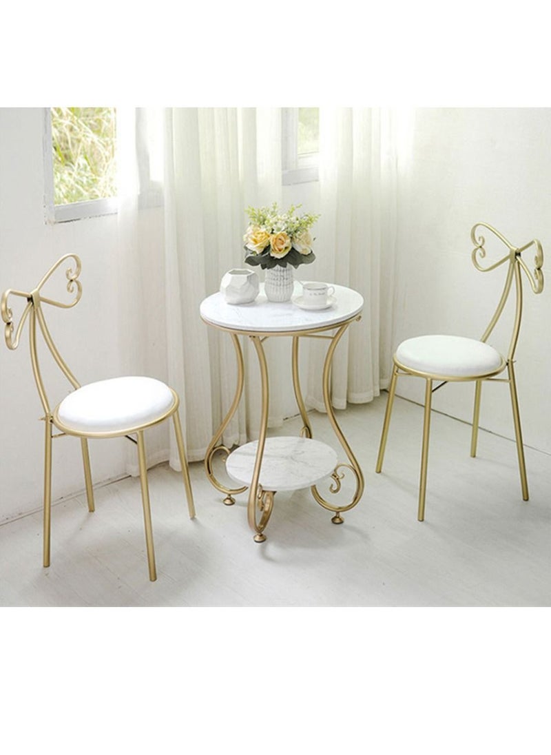 Generic Round Table for Living Room/Bedroom/Dinning Room, Coffee Table, End Table Metal Side Table  - Image 4