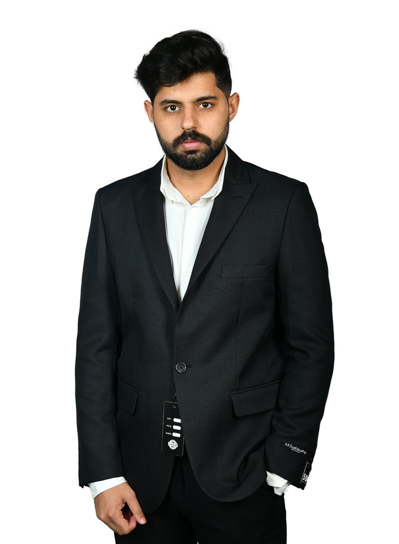 بليزر رجالى بيكه لون اسود - Image 1