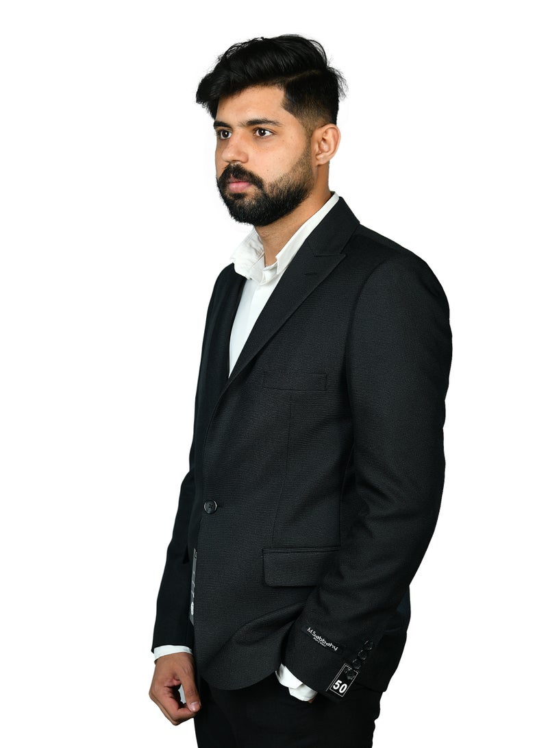 بليزر رجالى بيكه لون اسود - Image 2